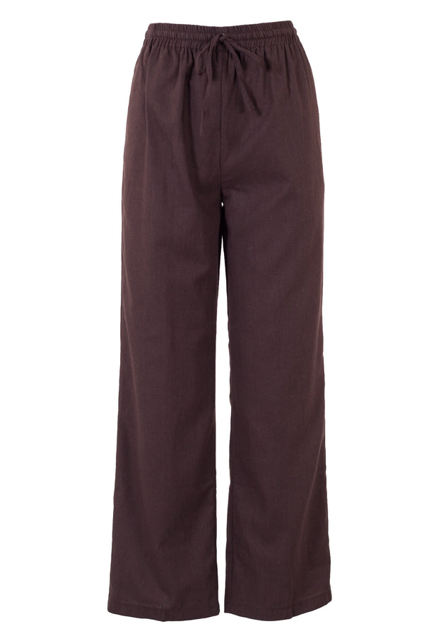 Cotton Linen Long Pants - TOPGIRL